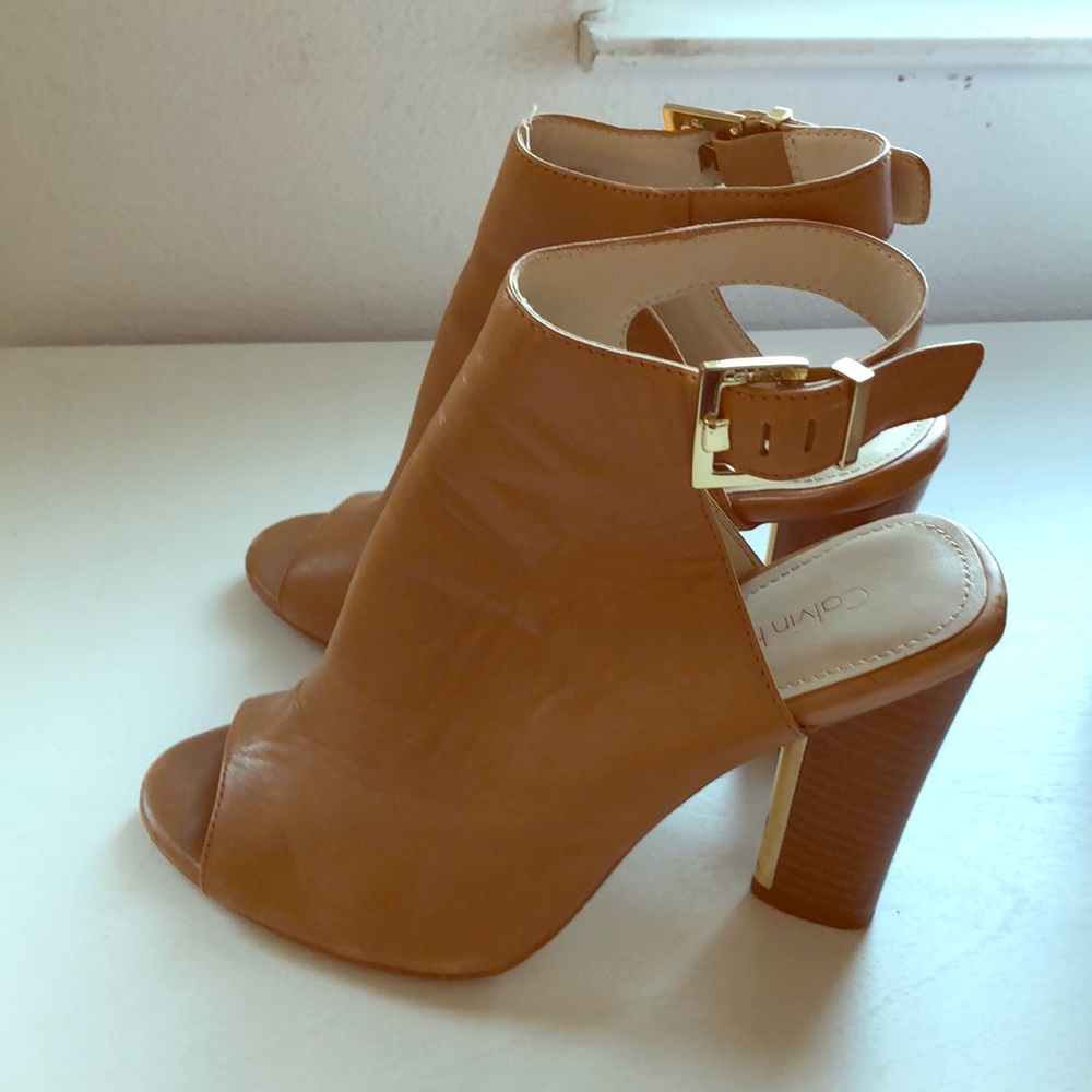 Calvin Klein High Heeled Sandals Size 6